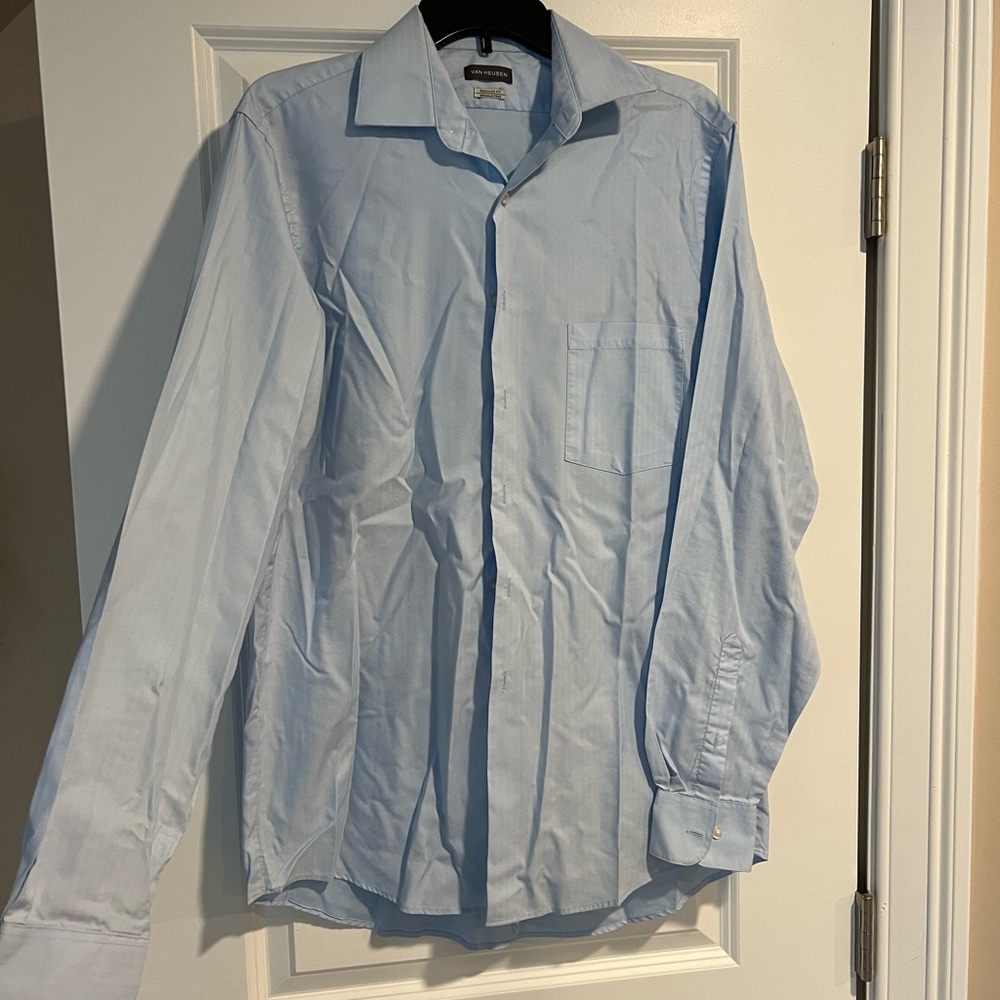Van Heusen Sky Blue Dress Shirt